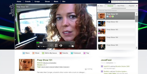 Peep Show on Joost