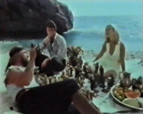 The gods feasting in The Aphrodite Inheritance