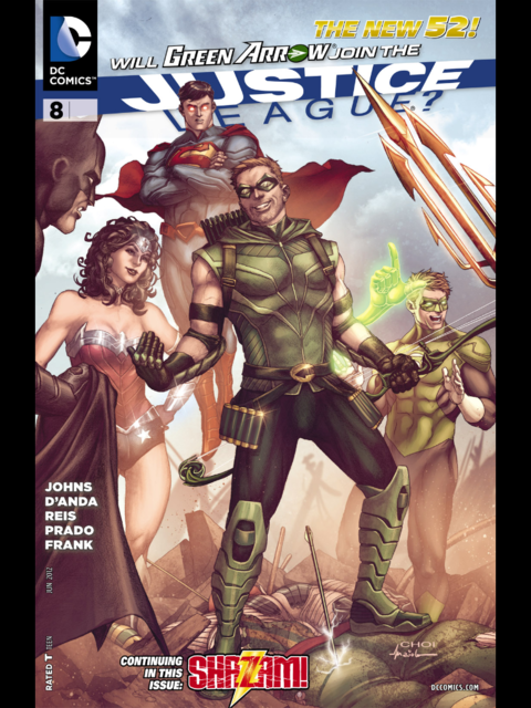 Justice League #8 cover
