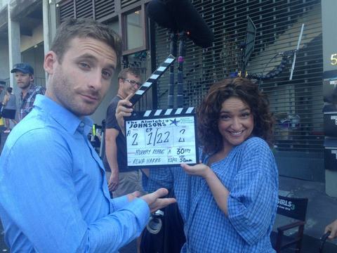 Dean O'Gorman and Keisha Castle-Hughes start filming season 3 of The Almighty Johnsons