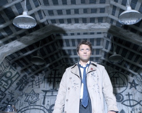 Castiel the Angel in Supernatural