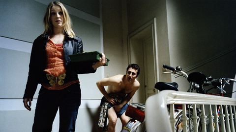 Joanna Page and James Thornton in Bye, Bye Harry