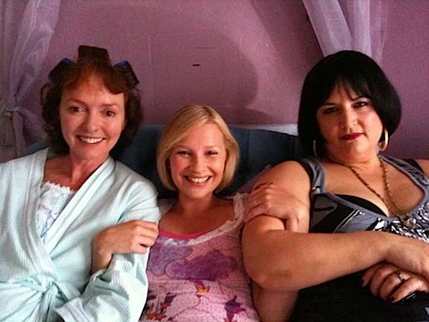 Joanna Page, Ruth Jones and Melanie Walters