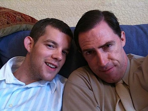 Rob Brydon and Russell Tovey