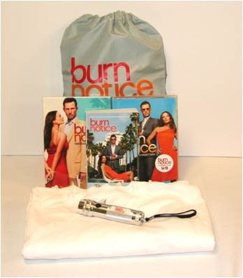 The Burn Notice goodie bag