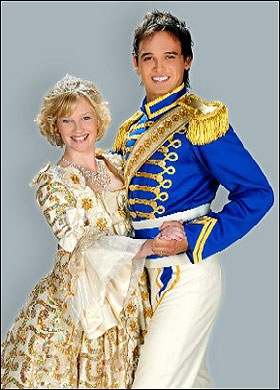 Joanna Page and Gareth Gates in Cinderella