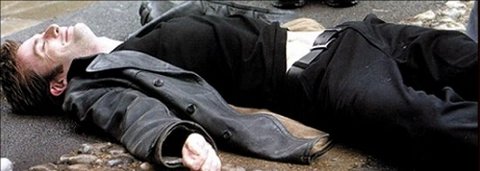 David Tennant reclining