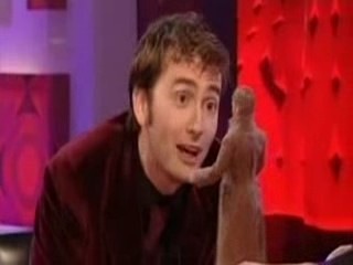 David Tennant with tiny David Tennant