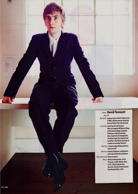 David Tennant in GQ