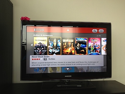 Wii interface for Netflix Wii interface for Netflix