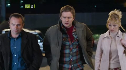 Joanna Page and Martin Freeman in Love, Actually