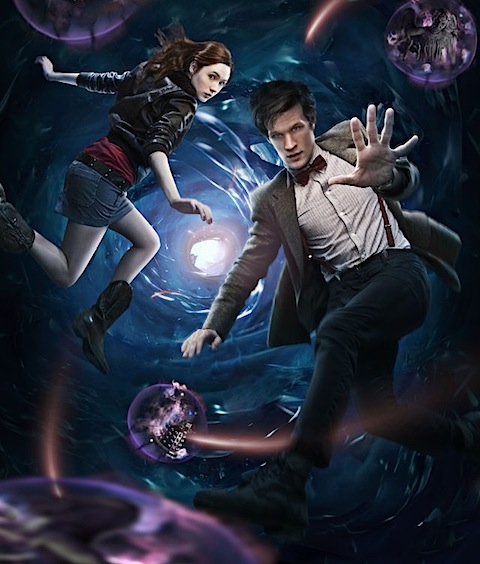 The Doctor and Amy Pond