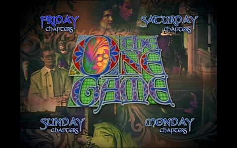 The One Game DVD menus The One Game DVD menus
