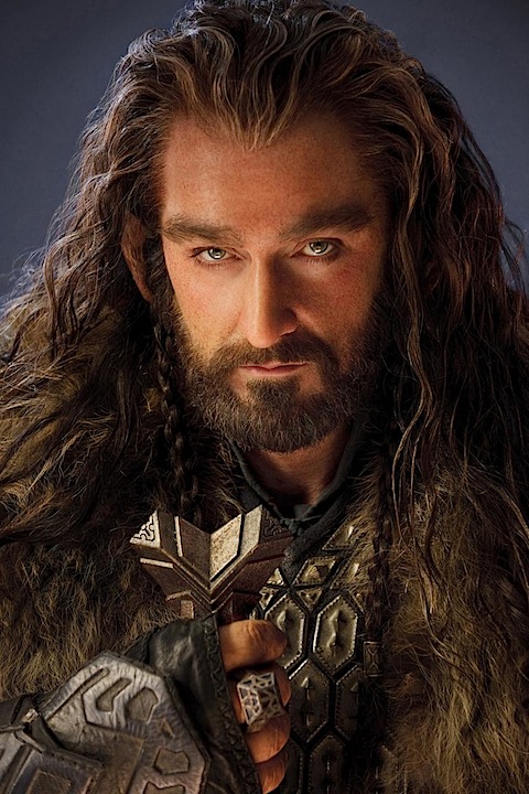 Richard Armitage as Thorin the Dwarf in The Hobbit Richard Armitage as Thorin the Dwarf in The Hobbit