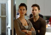 Indira Varma and Mark Feuerstein