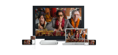 The iTunes film rental service