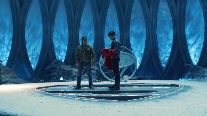 Seg-El and Adam Strange in Krypton