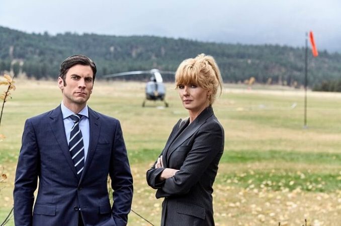 Wes Bentley and Kelly Reilly in Yellowstone