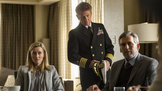 Natascha McElhone, Sean Penn and Oded Fehr in The First