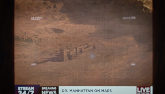 Dr Manhattan on Mars