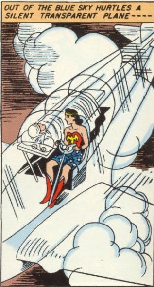Invisible plane of Wonder Woman