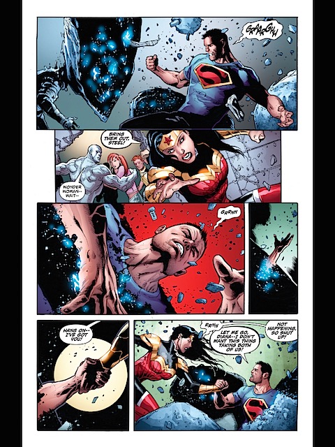 Diana saves Clark