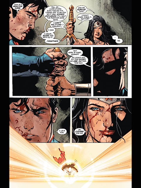 Superman loves Wonder Woman